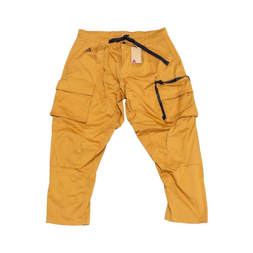 Rare Nike ACG Cargo Pants Monarch Yellow CD7646-790 Mens XL New With Tags